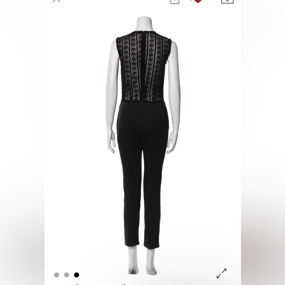 Walter Baker Classic Black Jumpsuit size small. Excellent condition